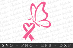 PInk Ribbon PNG | Breast Cancer Awareness Png Product Image 1