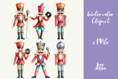 Disco Nutcracker Clipart Retro Groovy Disco Christmas PNG Product Image 8