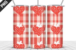 Lovely Hearts Tumbler Design | Valentine&#039;s Day Tumbler Wrap Product Image 5