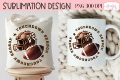 Touchdown season sublimation PNG | American Football shirt Product Image 4