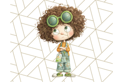 Summer Days Clipart, Whimsical Kids PNG Graphics Product Image 4