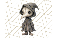 Creepy Dolls Clipart PNG Haunted Toy Characters Product Image 4
