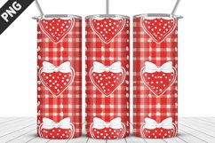 Lovely Hearts Tumbler Design | Valentine&#039;s Day Tumbler Wrap Product Image 4