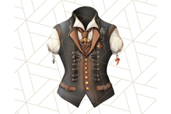 Vintage Steampunk Forest Animal PNG Clipart for Sublimation Product Image 3