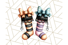 Pastel Goth Halloween PNG Clipart, Creepy Cute Art Product Image 4