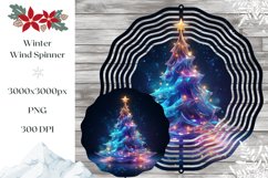 3D Christmas Tree Wind Spinner, Christmas Wind Spinner Product Image 1