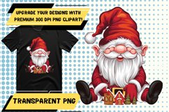 Stylish PNG Design for Tote Bag Crafts , Gnome Product Image 1