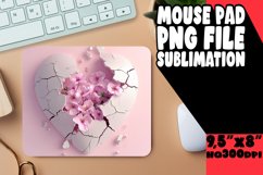 Chic Petal Affection Mousepad Product Image 1