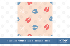 American 4th of July Hoofs and Hen Prints Seamless Pattern Product Image 2