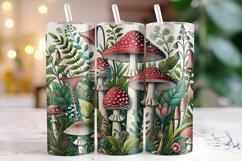 Mushroom Tumbler Wrap | Sublimation | Tumblers Product Image 1