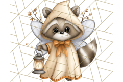 Halloween Fairy Animal Clipart PNG, Cute Spooky Creatures Product Image 4