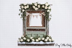 Antique Winter Photography Clipart PNG Product Image 1