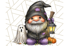 Spooky Gnome Village Clipart PNG Halloween Png Product Image 4