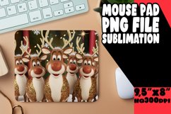 Playful DESK mat Fun Sublimation, Christmas Santa Product Image 1