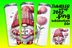 RADIANT 20oz Tumbler Wrap for Personal Use , Gnomes Product Image 1
