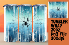 Sublimation Tumbler Template 20oz , Halloween Product Image 1