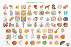 Spanish Summer Vibes Clipart Product Image 4