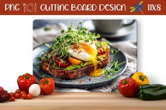 Sandwich Cutting Board, Bread Cutting Board Template Product Image 1