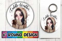 Cozy Circle Ornaments for Kids, Love Woman Product Image 1
