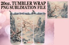 Beauty View 3D Sublimation Tumbler Sleeve - 20oz Product Image 1