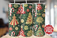 Christmas Tree Tumbler | Christmas Tumbler Wrap Product Image 1