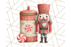 Cozy Christmas Clipart, Santa and Friends PNG Graphics Product Image 4