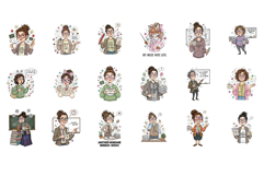 Funny Teacher Stickers Product Image 4