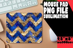 Glittery Stripe Pattern Mouse Pad for Sublimation PNG Product Image 1