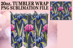 JOYFUL GIFT 20oz TUMBLER WRAP, Flower Pattern Product Image 1