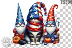4th of July kitchen Cat Sublimation - 4th of July Cat Product Image 1