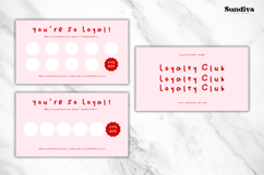 Editable Loyalty Card Template 3 | Customer Discount Stamp Product Image 3