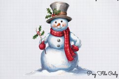 Victorian Christmas Sublimation Clipart PNG Product Image 1
