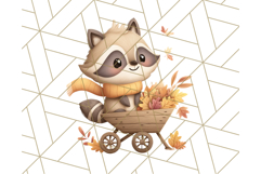 Woodland Autumn Critters PNG Clipart, Cute Fall Animals Product Image 4