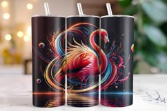 Flamingo Tumbler Wrap | Sublimation | Tumblers Product Image 1
