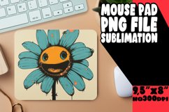 Whimsical Blossom Bliss: Mouse Pad Designs PNG Product Image 1