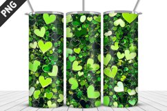 3D St Patrick&#039;s Day Tumbler Wrap| Sublimation Design Product Image 5