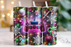 Christmas Gamer Tumbler Wrap | Sublimation | Tumblers Product Image 1