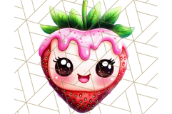 Sweet Treat Face PNG Clipart, Cute Kawaii Dessert Art Png Product Image 4