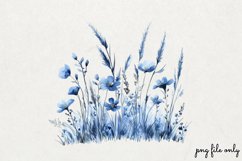 Watercolor Grass Borders Clipart PNG Product Image 1