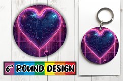 Love and Heart Sublimation Art Product Image 1