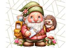 Gnomes at Work Clipart PNG, Cute Gnomes PNG Illustration Product Image 4