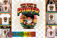 Cheerful TSHIRT Art Ideas PNG, Juneteenth Product Image 1