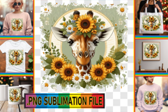 Timeless PNG TSHIRT Designs, Giraffe Product Image 1