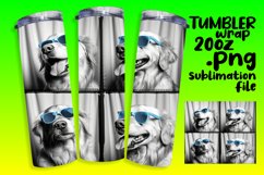 Amusing Canine Portraits Tumbler Wrap for 20oz Product Image 1