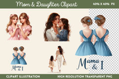Mother Daughter Sublimation PNG Product Image 1