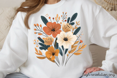 Mothers Day Folk Art Sublimation PNG Product Image 1