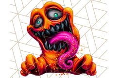 Haunted Treats Clipart PNG, Halloween Candy Art Product Image 4