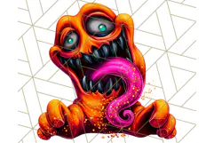 Haunted Treats Clipart PNG, Halloween Candy Art Product Image 4