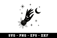Black Magic SVG Design | SVG Cut files | Cricut Product Image 1
