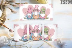 Easter Mug Wrap Design - Easter Gnome Sublimation Product Image 1